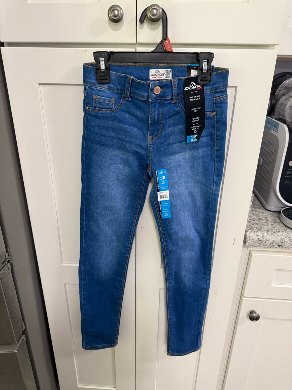 Jordache Girls Blue Slim Stretch Jeans